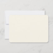 Fall Pheasant Wedding RSVP (Rückseite)