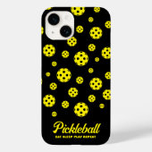Fall Pickleball Case-Mate iPhone 14 Hülle (Rückseite)