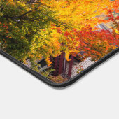 Fall Picture Grist Mill Ashland New Hampshire Schreibtischunterlage (Ecke)