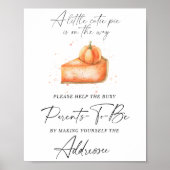 Fall Pie - Helfen Sie den geschäftigen Eltern-zu-Z Poster (Vorne)