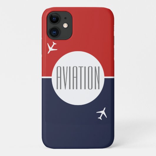 Fall "Pilot Flugzeug Aviation Flying iPhone" 11 Case-Mate iPhone Hülle (Rückseite)