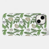 Fall Pine Branches Case-Mate iPhone Hülle (Rückseite (Horizontal))