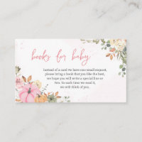 Fall Pink Pumpkin Baby Duschbücher für Baby