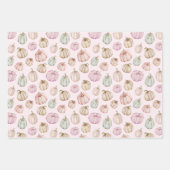 Fall Pink Pumpkins Geschenkpapier Set (Vorderseite 3)