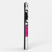 Fall Pink, Schwarz, Weiß, Floral Damask iPhone 5 Case-Mate iPhone Hülle (Hinten/Rechts)