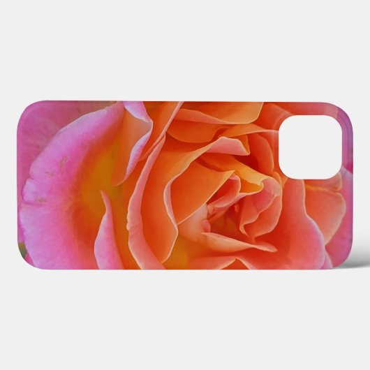 Fall Pink und Orange Rose Case-Mate Telefon iPhone Hülle (Rückseite (Horizontal))