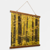 Fall Pisgah National Forest Wandteppich Mit Holzrahmen (Gewinkelt)