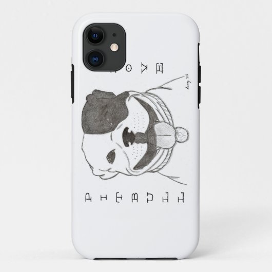 Fall Pitbull Liebe iPhone 5 Case-Mate iPhone Hülle (Rückseite)