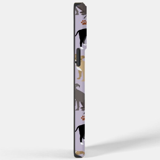 Fall Pitbull Paws and Bones Case-Mate iPhone Case-Mate iPhone Hülle (Rückseite / Rechts)