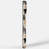 Fall Pitbull Paws and Bones Case-Mate iPhone Hülle (Rückseite / Rechts)