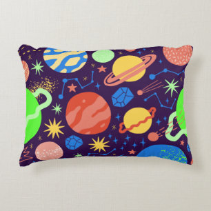 Fall Planet und Raumfahrt Dekokissen