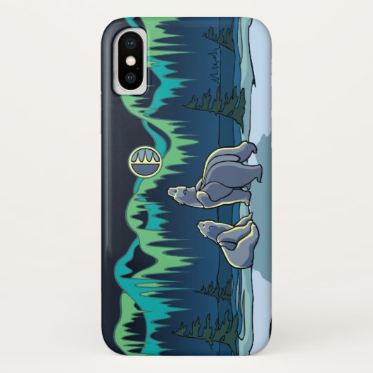 Fall "Polar Bear iPhone" Case-Mate iPhone Hülle (Rückseite)