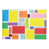 Fall Positive Vibes Blocks Pillow Kissenbezug (Rückseite)