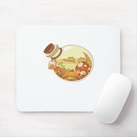 Fall Potion With Froggies Classic Mousepad (Mit Mouse)