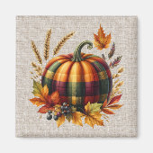 Fall Pumpkin Artwork Magnet (Vorne)