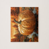 Fall Pumpkin Artwork Puzzle (Vertikal)
