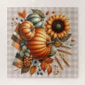 Fall Pumpkin Artwork Puzzle (Horizontal)