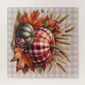 Fall Pumpkin Artwork Puzzle (Horizontal)
