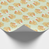 Fall Pumpkin Baby Dusche Danke Geschenkpapier (Ecke)