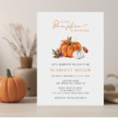 Fall Pumpkin Baby Dusche Einladung