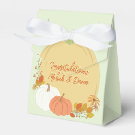 Fall Pumpkin Baby Dusche Geschenkschachtel