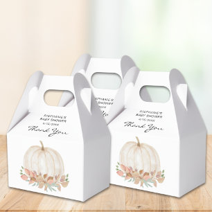 Fall Pumpkin Baby Dusche Geschenkschachtel