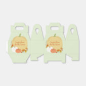 Fall Pumpkin Baby Dusche Geschenkschachtel (Ungefaltet)