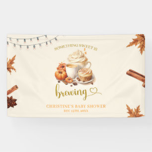 Fall Pumpkin Baby Dusche Große Banner