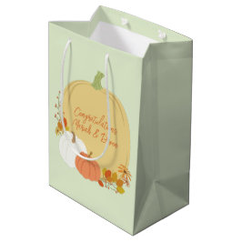 Fall Pumpkin Baby Dusche Mittlere Geschenktüte