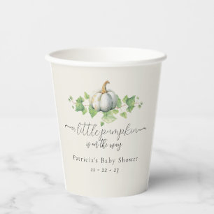 Fall Pumpkin Baby Dusche Party Decke Papiertüten Pappbecher