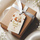 Fall Pumpkin Baby Duschgeschenk Tag Geschenkanhänger