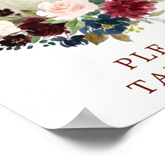 Fall Pumpkin Baby Duwer Favorit-Zeichen Poster (Ecke)