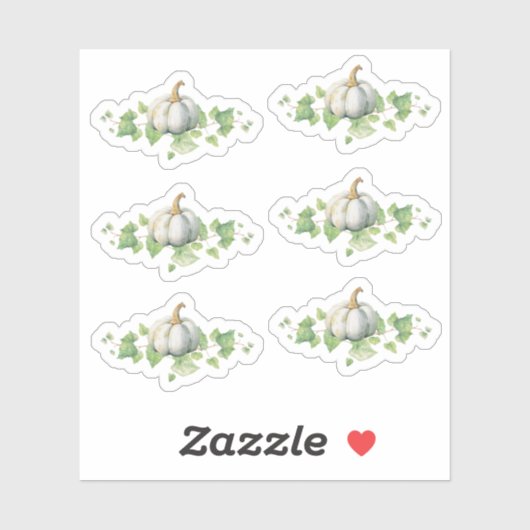 Fall Pumpkin Baby Duwer Party Decke Aufkleber Blat (Blatt)