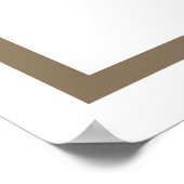 Fall Pumpkin Bear - Begrüßungsbaby Dusche Poster (Ecke)