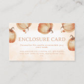 Fall Pumpkin Begleitkarte (Vorderseite)