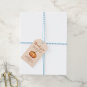 Fall Pumpkin Birthday Favor Geschenkanhänger (Mit Garn)
