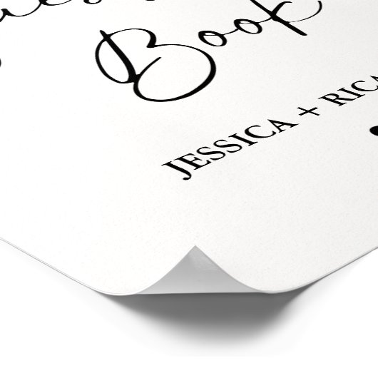 Fall Pumpkin Bitte unterzeichnen Sie unser Gästebu Poster (Ecke)