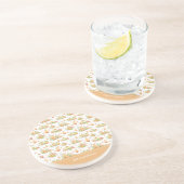 Fall Pumpkin Blätter Rustic Holiday Erntedank Getränkeuntersetzer (Seite)