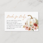 Fall Pumpkin Book Request Enclosure Card Begleitkarte (Vorderseite)