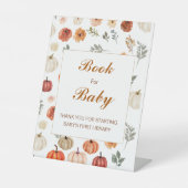 Fall Pumpkin Books for Baby Shooting Sockelschild (Vorderseite)