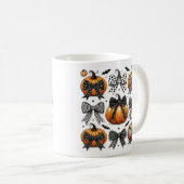 Fall Pumpkin Bow Kaffeetasse (VorderseiteRechts)