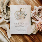 Fall Pumpkin-Brautparty Einladung