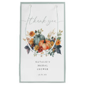 Fall Pumpkin-Brautparty Kleine Geschenktüte (Vorderseite)