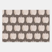 Fall Pumpkin Brown Boho Geschenkpapier Set (Vorderseite 3)