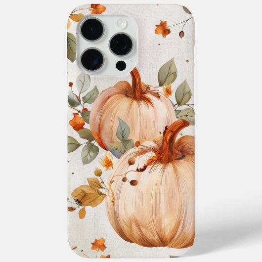 Fall Pumpkin Case-Mate iPhone Hülle (Rückseite)