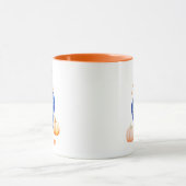 Fall Pumpkin | Chinoiserie Ginger Jar Monogram Tasse (Zentrum)