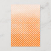 Fall Pumpkin | Dankeschön Dankeskarte (Rückseite)