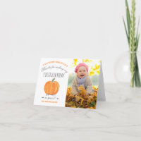 Fall Pumpkin | Erster Geburtstag Vielen Dank an Fo
