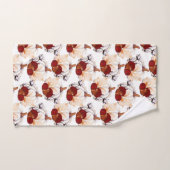 Fall Pumpkin Field Badhandtuch Set (Handtuch)