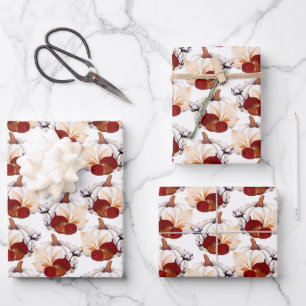 Fall Pumpkin Field Geschenkpapier Set